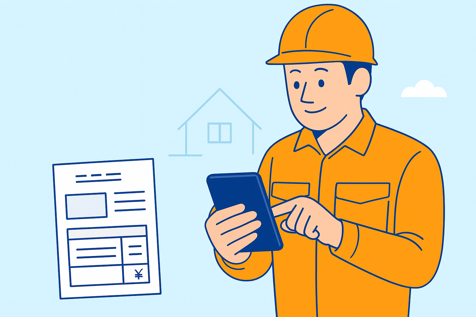 受注と請求をこれ1つで。見積書や請求書をスマホですぐ作成